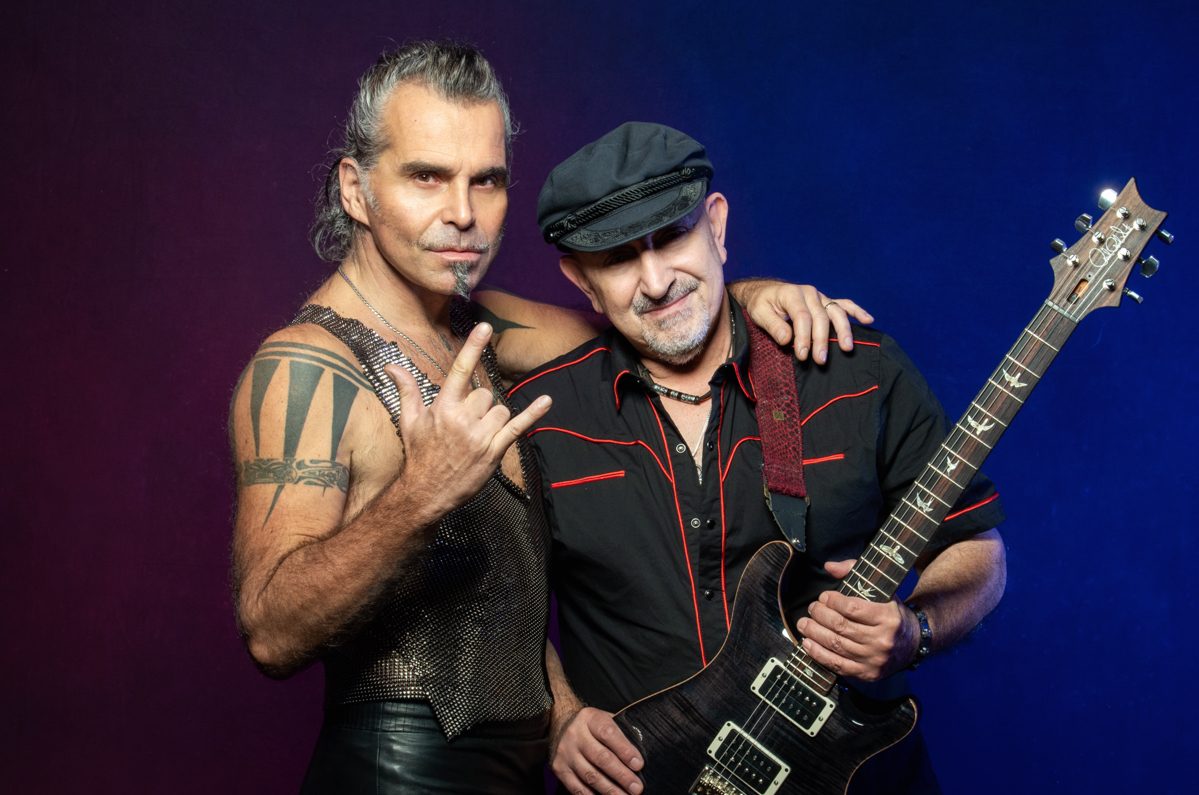 Piero Pelù e Ghigo Renzulli dei Litfiba (ph Riccardo Piccirillo)