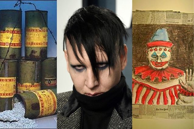 La collezione horror di Marilyn Manson: dalle protesi per bambini al dipinto del serial killer