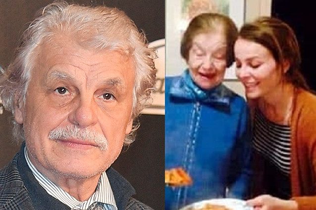 A destra, Maria Iazzetti con la nipote Violante Placido, l’attrice figlia di Michele Placido