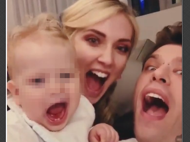 Leone sta crescendo, prove del primo "mamma" insieme Fedez e la Ferragni