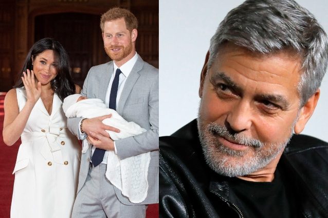 George Clooney padrino del Royal Baby Archie? Il divo smentisce: "Faccio a malapena il papà"