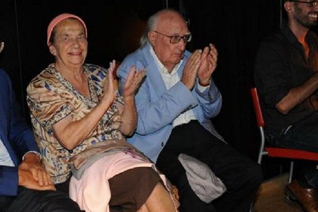 La famiglia di Andrea Camilleri: le figlie e la moglie Rosetta Dello Siesto, con lui per 62 anni