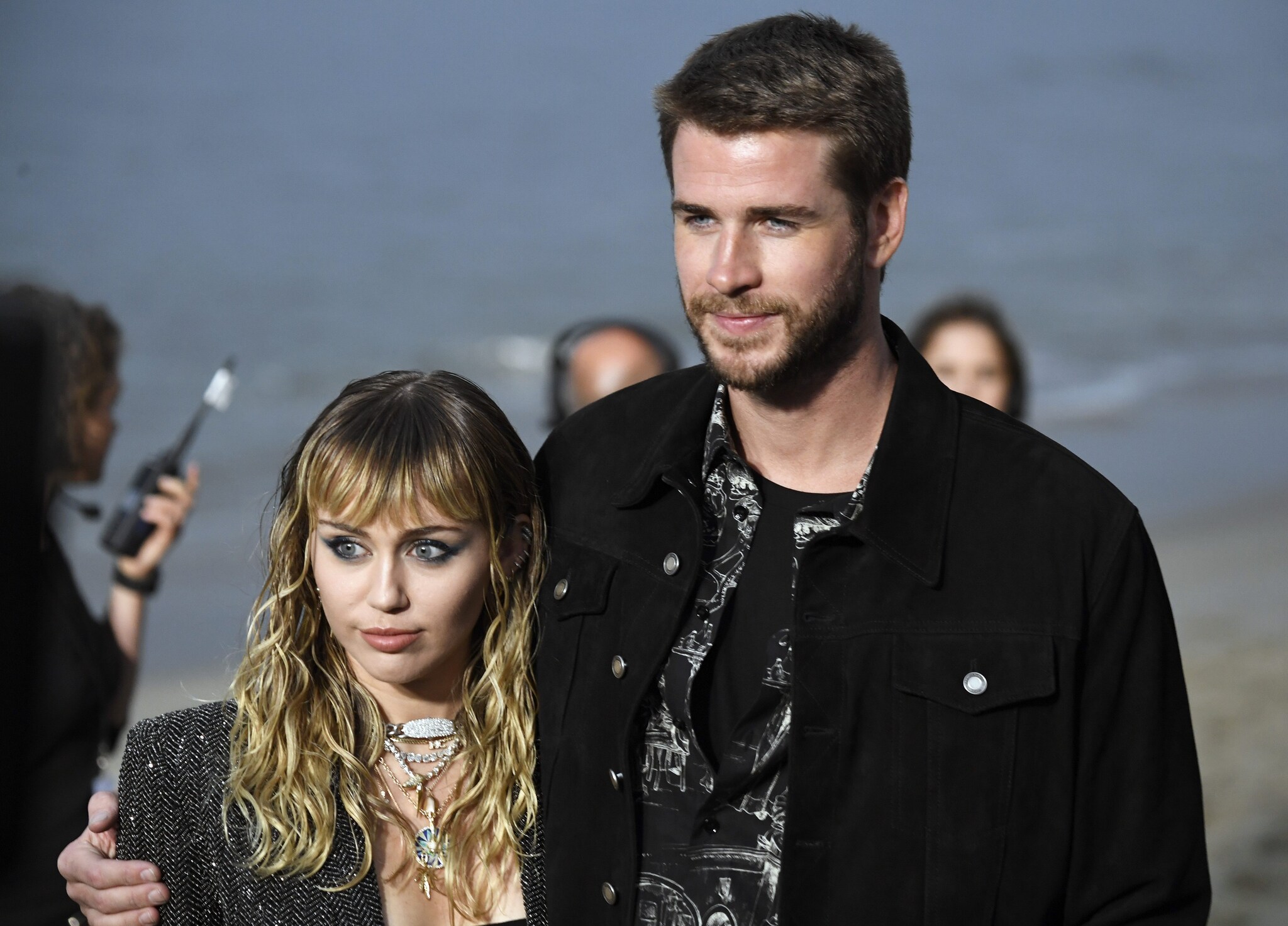 Miley Cyrus and Liam Hemsworth (ph Frazer Harrison/Getty Images)