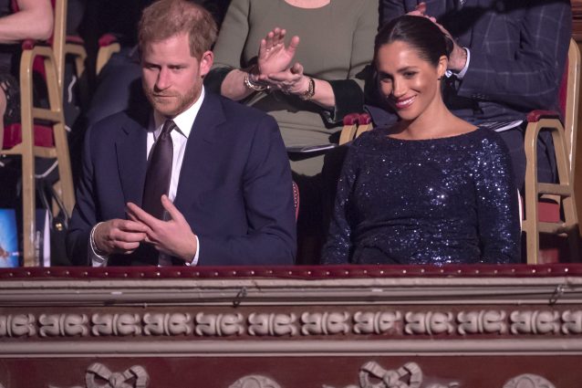 Harry e Meghan durante la serata raccontata nell’intervista a Oprah Winfrey
