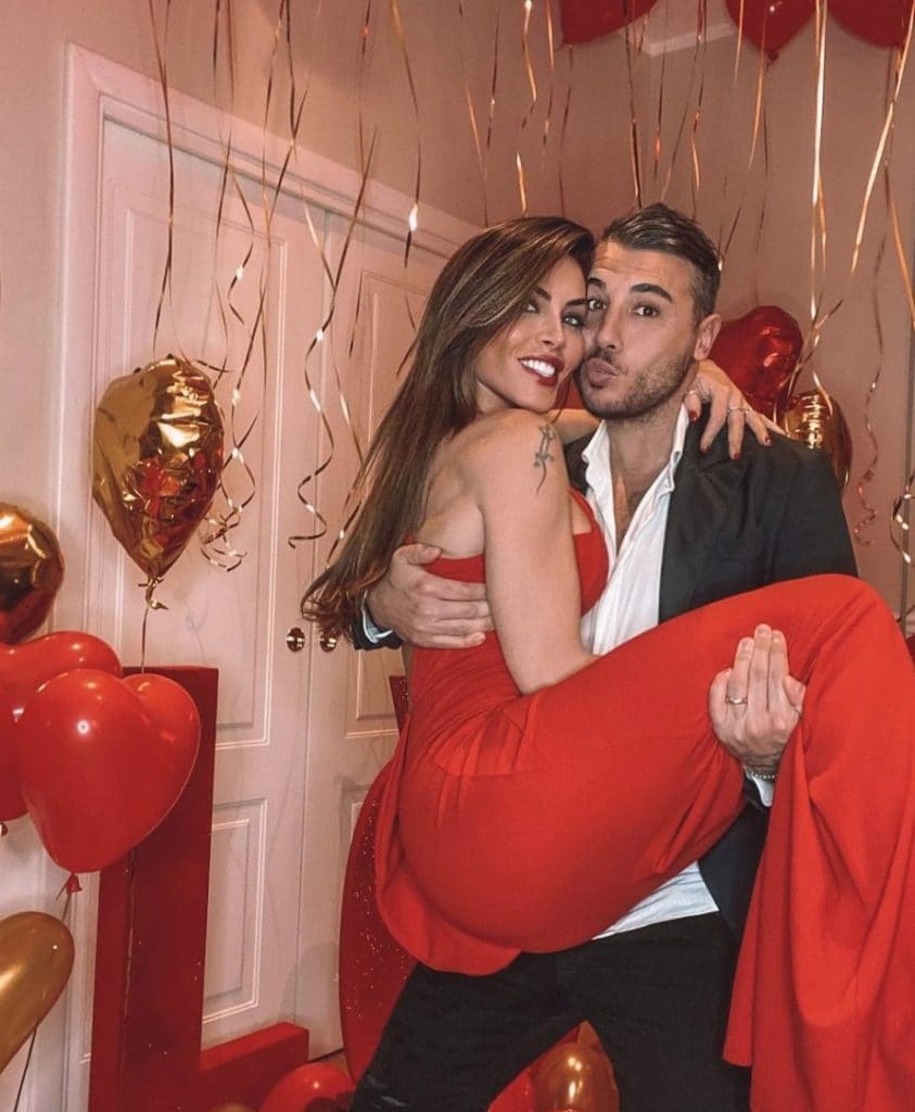 La foto pubblicata a San Valentino