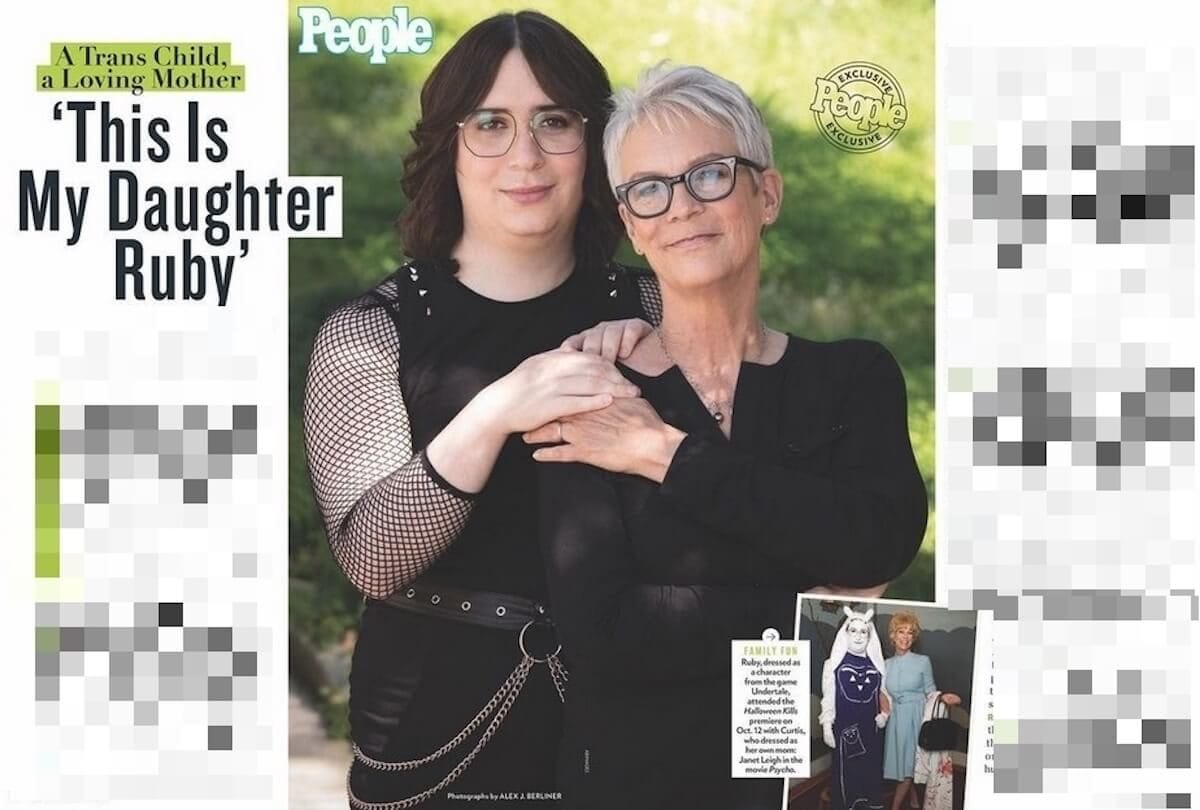 Jamie Lee Curtis e la transizione di genere della figlia Ruby: "Sto imparando una nuova lingua"