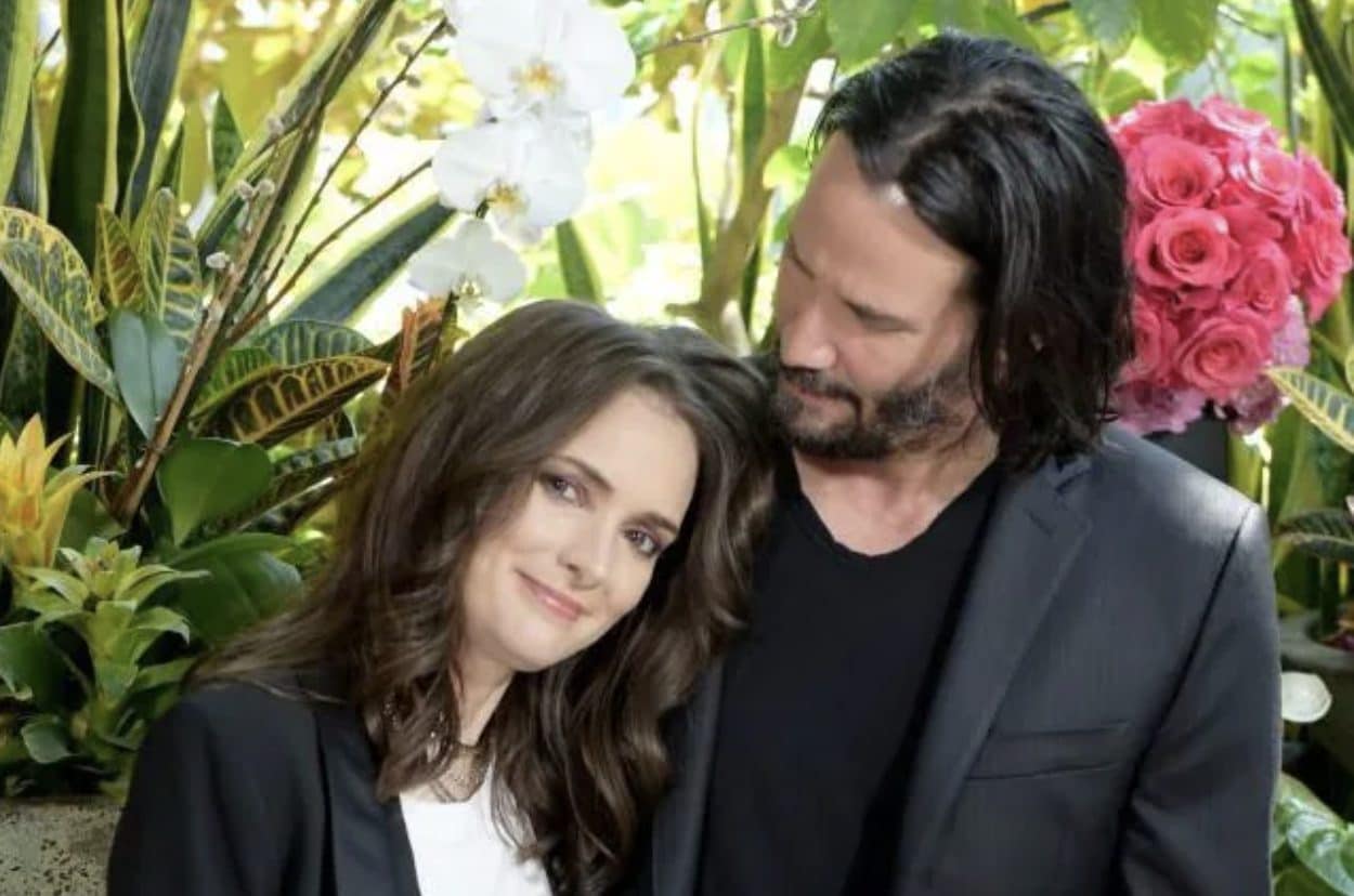 Keanu Reeves realmente sposato con Winona Ryder, la rivelazione dell'attore