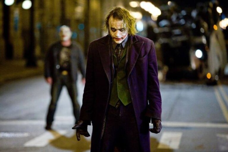 Heath Ledger ne Il Cavaliere Oscuro