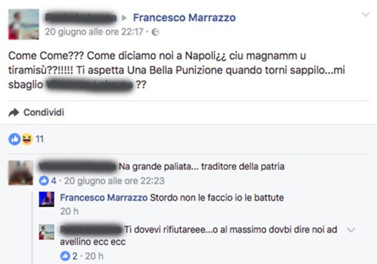 Screen Francesco Marrazzo.