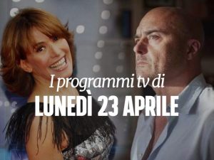 Barbara D’Urso e Luca Zingaretti stasera in tv.