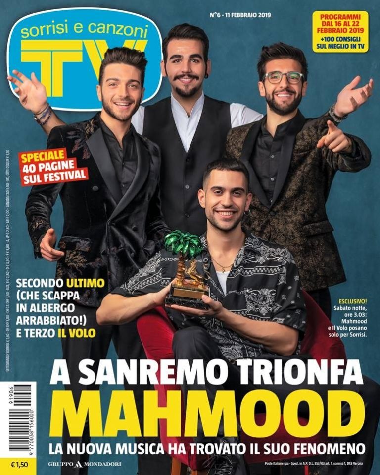 Tv Sorrisi E Canzoni Sanremo 2022 Copertina