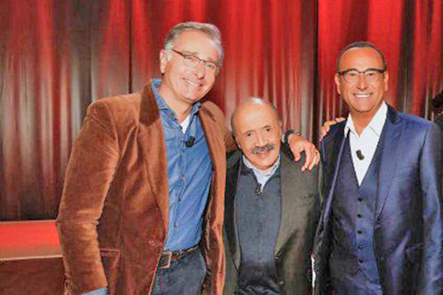 Paolo Bonolis e Carlo Conti rivali ma non troppo: "Tra noi non c'è uno che asfalta l'altro"