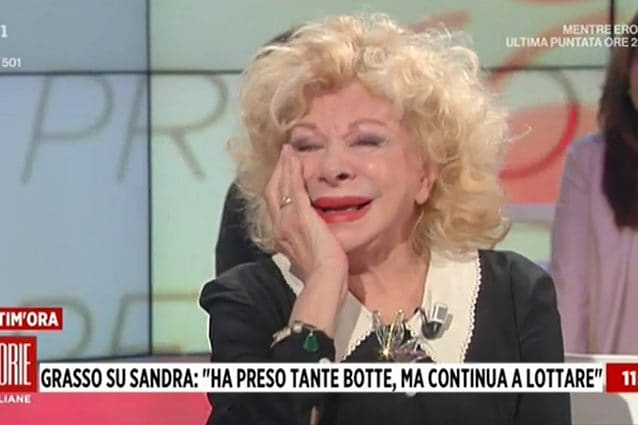 Sandra Milo: “Tolto il blocco su quello che guadagno, avevo pensato di uccidermi”