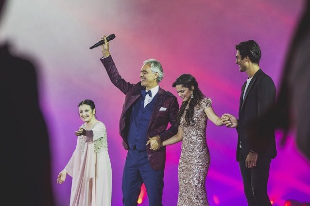 Ascolti tv: vince Ali di Libertà, il grande show musicale di Andrea Bocelli