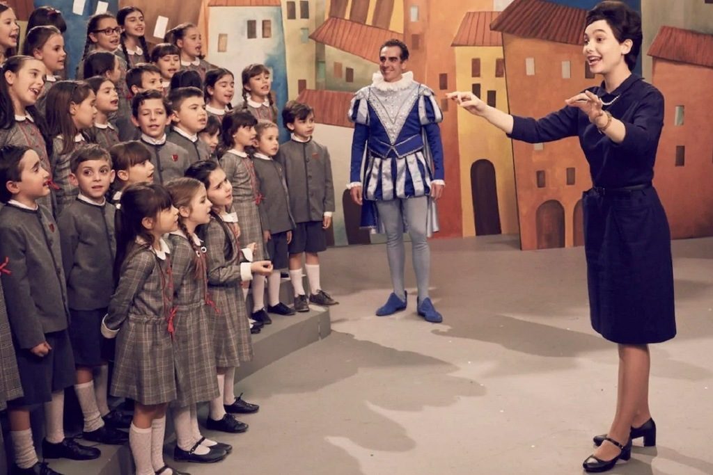 Una scena del film ’I ragazzi dello Zecchino d’oro’