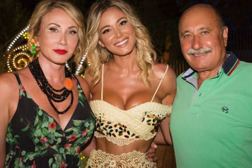 Diletta Leotta con mamma Ofelia e papà Rori