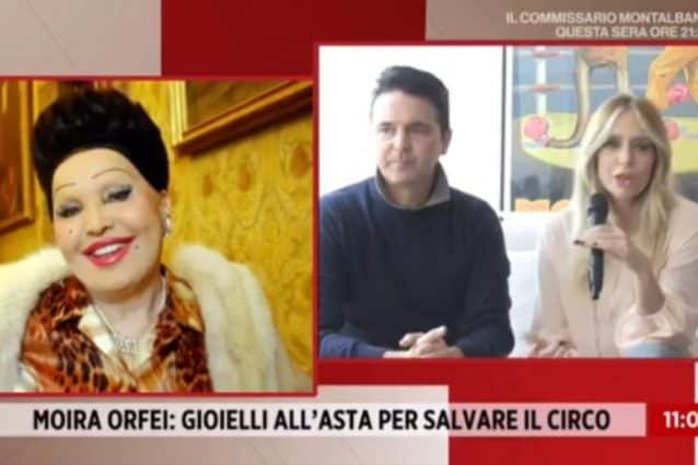 Brigitta Boccoli e Stefano vendono i gioielli di Moira Orfei: “La situazione è molto dura”