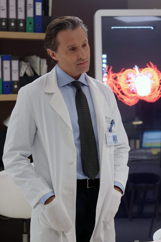 Raffaele Esposito nel ruolo di Marco Sardoni nella serie Doc
