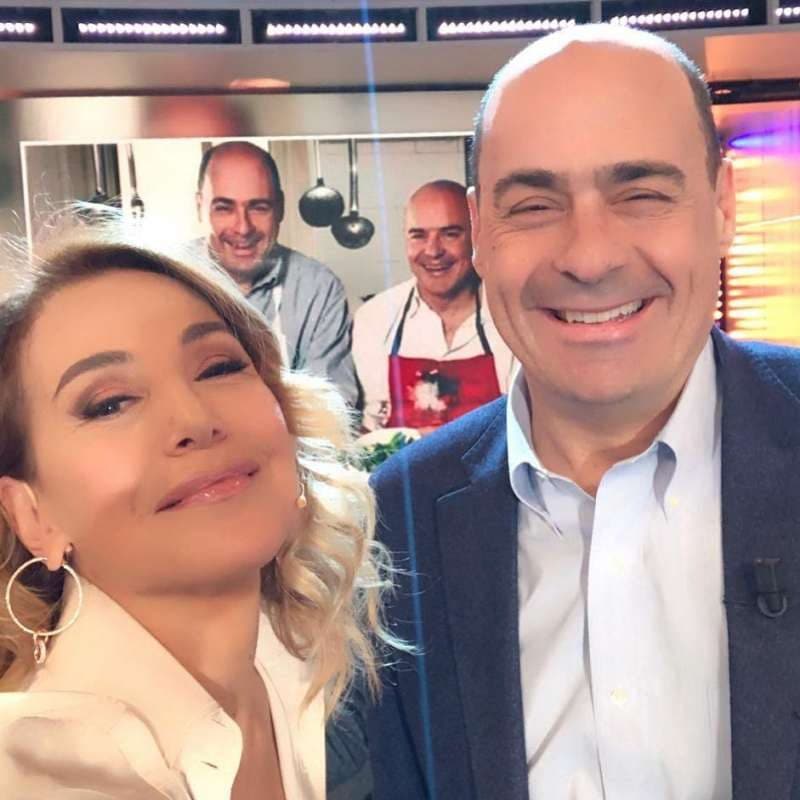 Nicola Zingaretti difende Barbara D'Urso: "La Tv ha bisogno di lei"