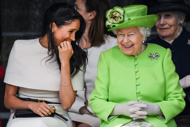 Meghan Markle e la regina Elisabetta