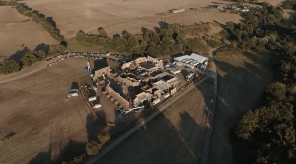 Il set nel cuore della Tuscia