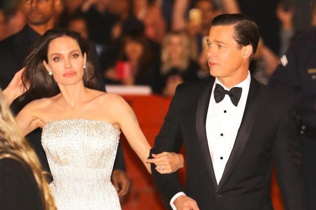 Angelina Jolie e Brad Pitt nel 2015 alla premier di "By the Sea".