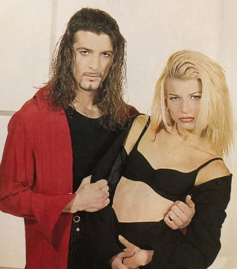 Mia Molinari con Fabrizio Mainini