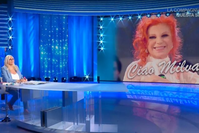 Mara Venier ricorda Milva a Domenica In: "Immensa, riposa in pace ovunque tu sia"