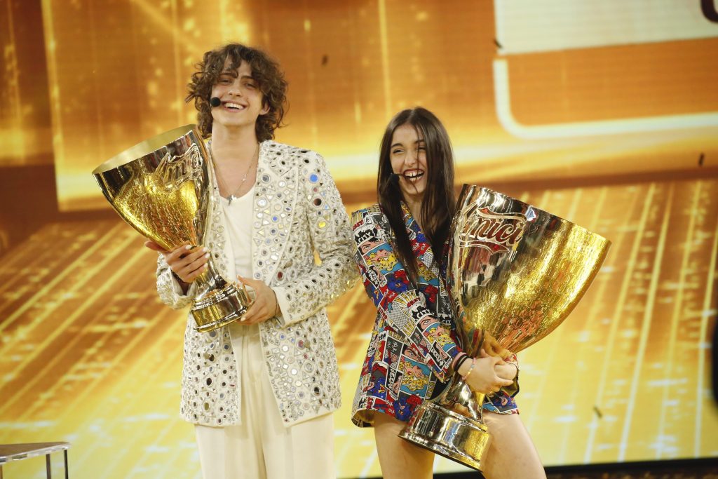 Giulia Stabile e Sangiovanni