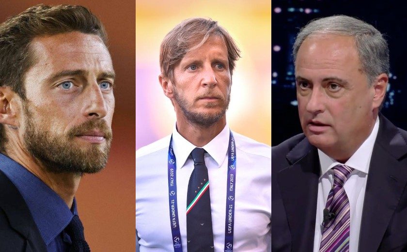 Marchisio, Ambrosini e Piccinini. Tutti e tre nella squadra di Amazon Prime Video.