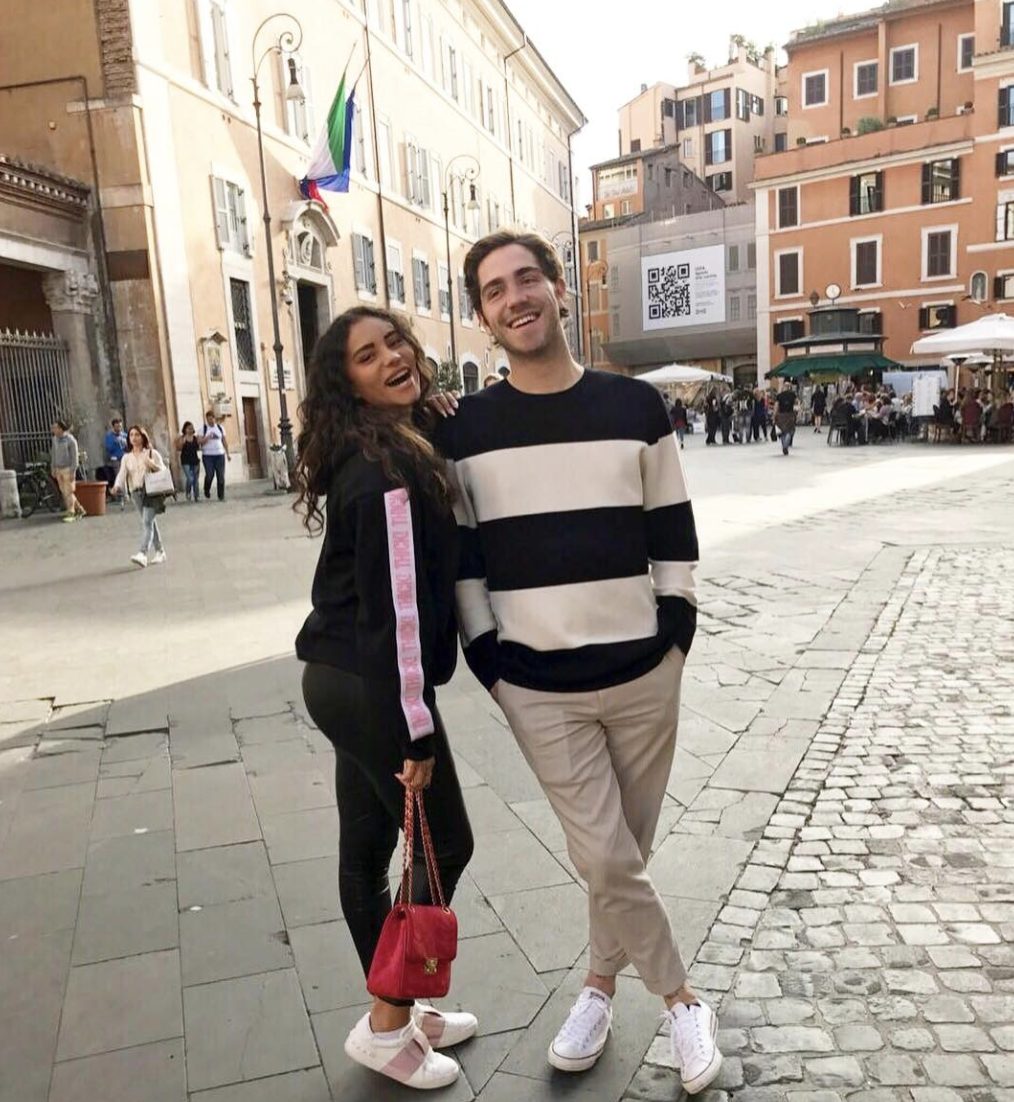 (Jessica Haile Selassie e Tommaso Zorzi, foto Instagram).