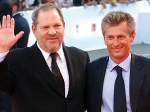 Harvey Weinstein e Fabrizio Lombardo.