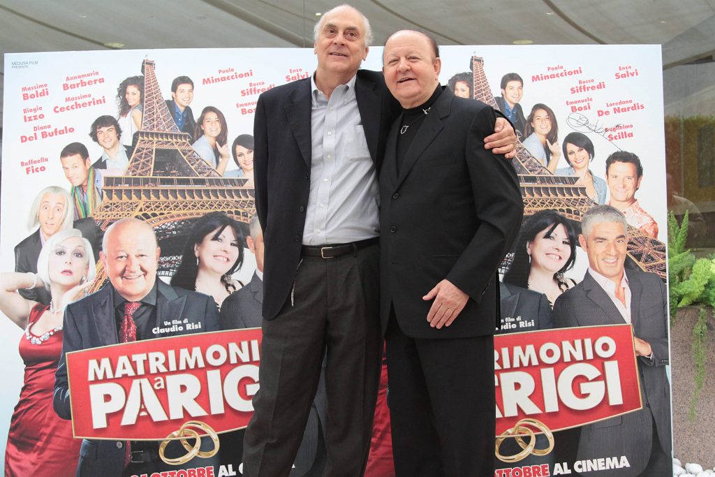 Con Massimo Boldi alla premiere