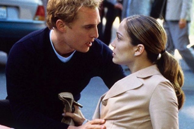 Matthew McConaughey e Jennifer Lopez in "Prima o poi mi sposo"