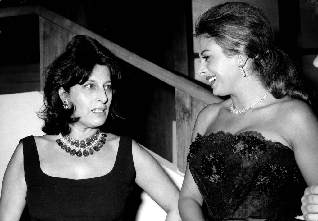 Anna Magnani e Sandra Milo, 1961
