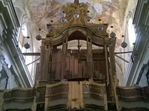 interno della chiesa di San Domenico ad Aversa