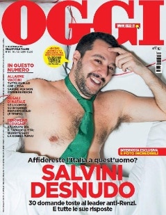 La copertina di Oggi