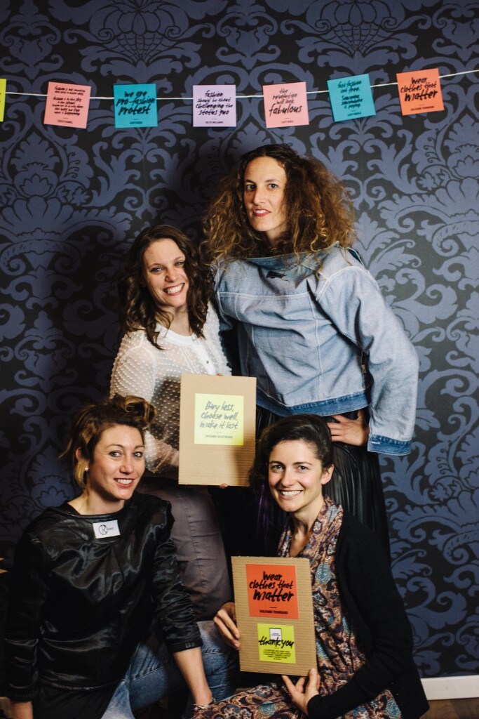 #askMonPassage a sostegno della Fashion Revolution / foto di Valeria De Cicco – studio Oleandro