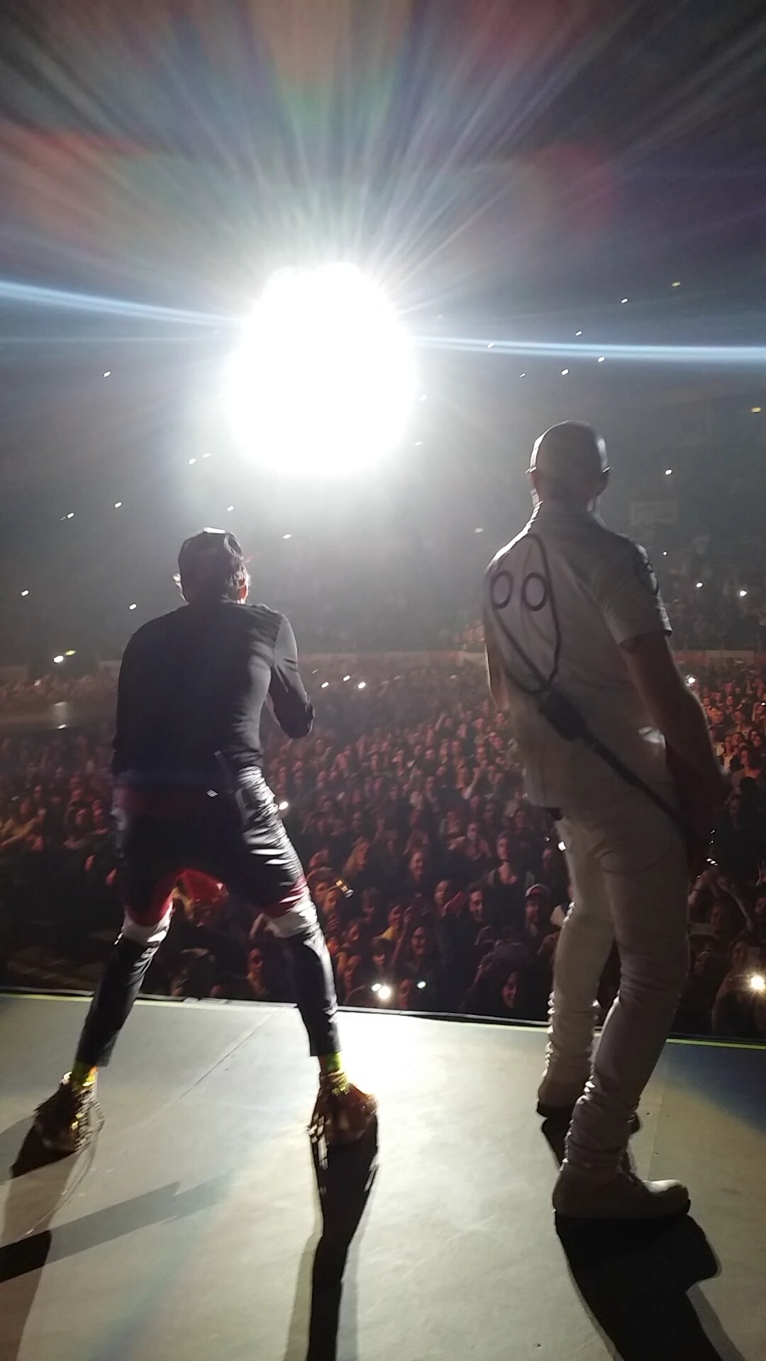 Jovanotti e Saturnino (Foto Angelo Andrea Vegliante)