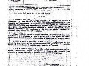 Il protocollo dell’Asl dopo e anlisi dell’Arpac sull’acqua nera a Napoli Est