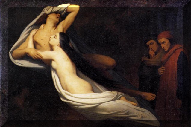 Ari Scheffer, Paolo e Francesca, 1835.