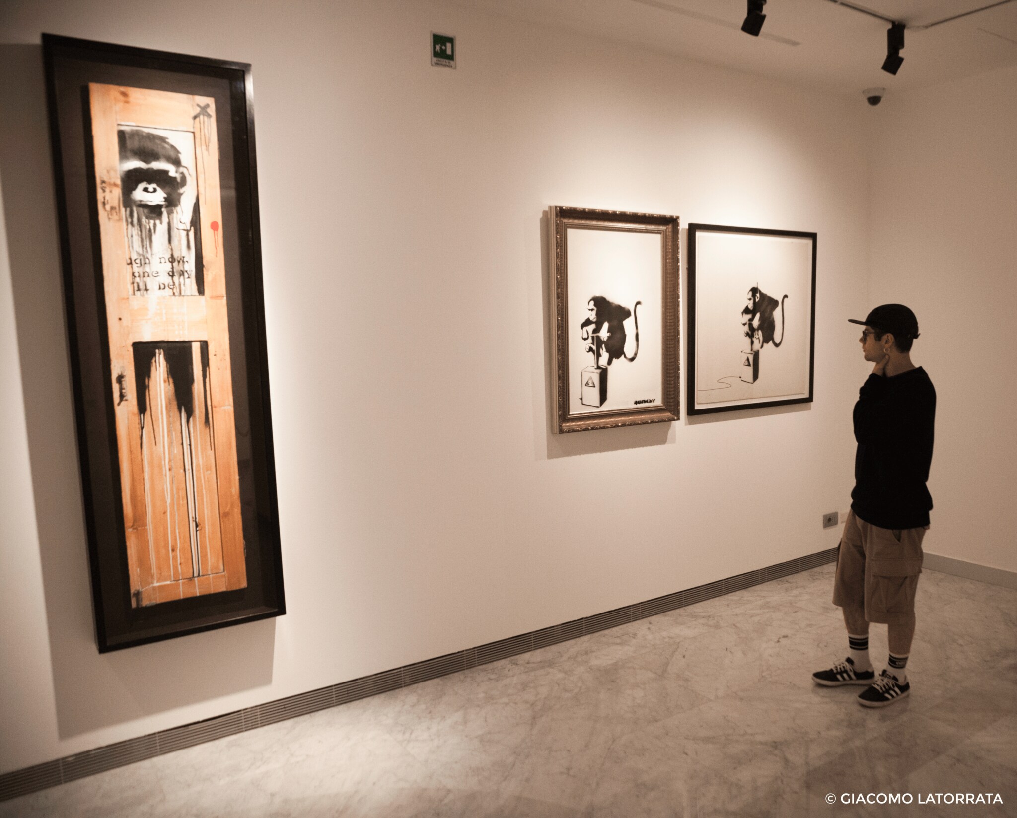 Banksy, Palazzo Cipolla. Credits: Giacomo Latorrata