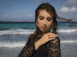 Federica Mascia, ideatrice di Terra Smeralda Bijoux