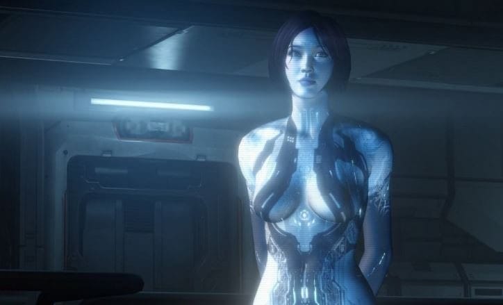 Una celebre eroina dei videogame: Cortana (Halo)