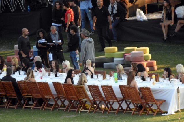 Loro (sul set), di Paolo Sorrentino (2018)