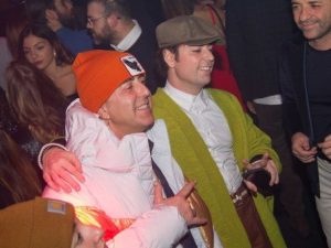 Franco Ricciardi e Ivan Granatino al party solidale dei Centri Narciso