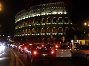 Traffico a Roma