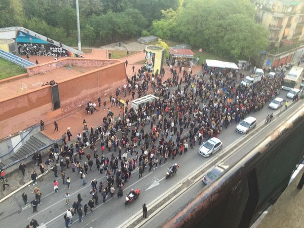 Twitter @treninoblu, la stazione Monti Tiburtini