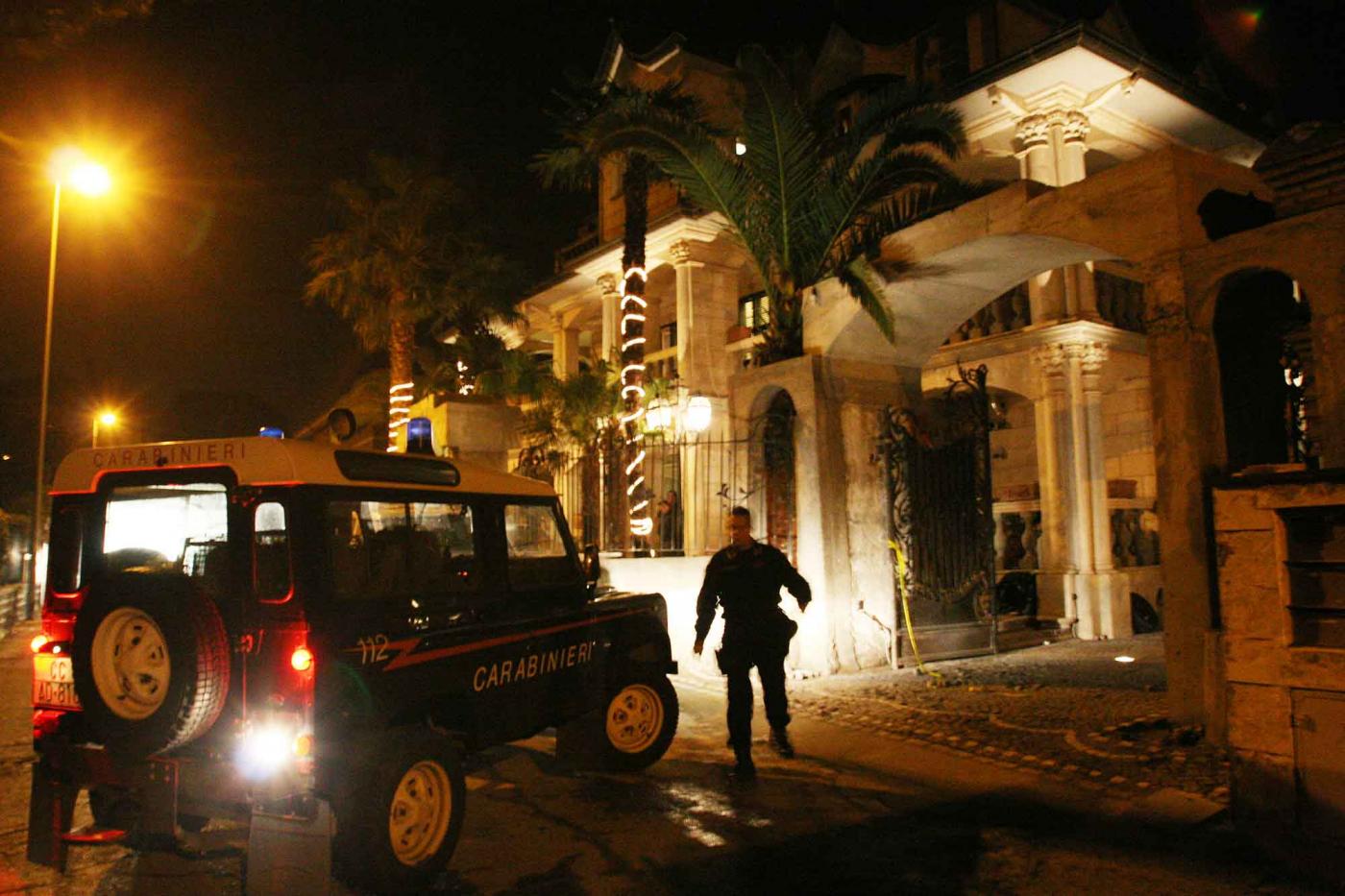 immagine d’archivio, operazione di polizia contro il clan Casamonica