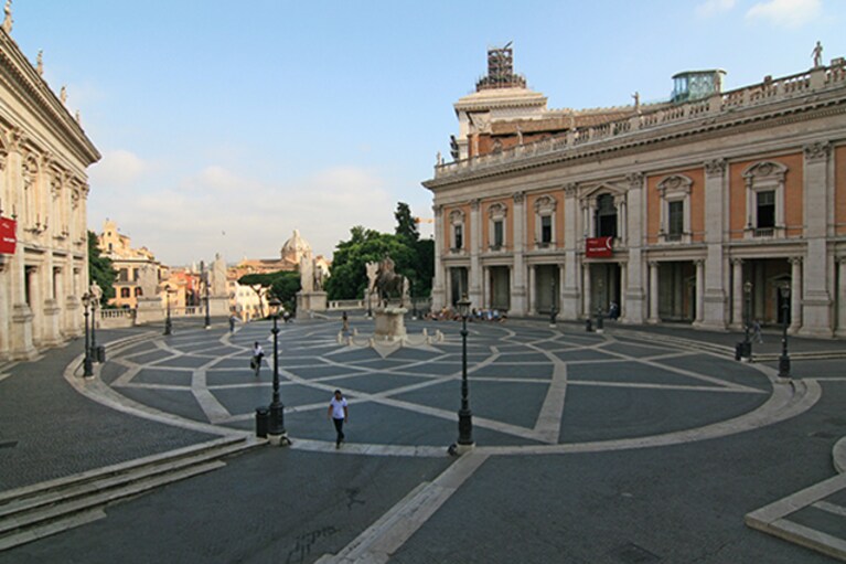 Piazza del Campidoglio a Roma